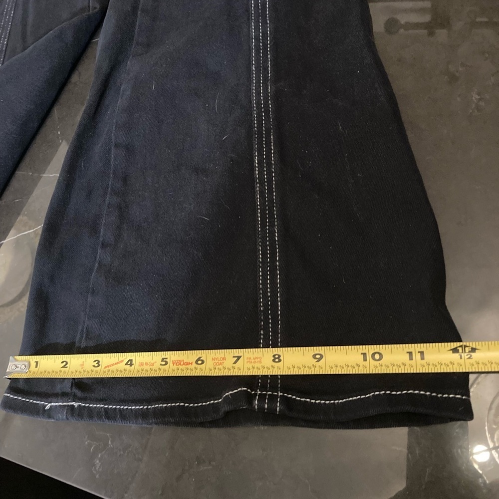 Y2K PacSun Women’s Black High Rise Flare Jeans Size 26 boho,Grunge,Whimsygoth, - Picture 15 of 15